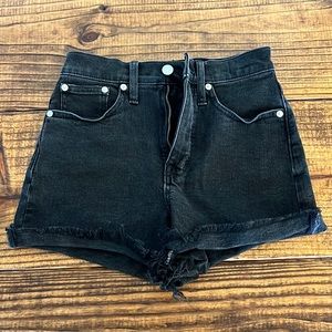 Madewell Black Shorts